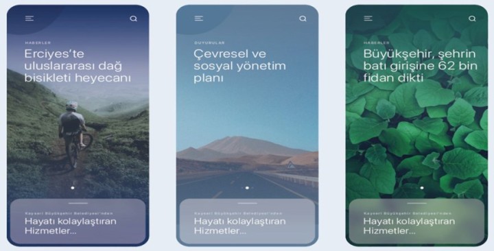 Akıllı Şehir Kayseri Mobil Uygulaması Hakkında Bilgiler