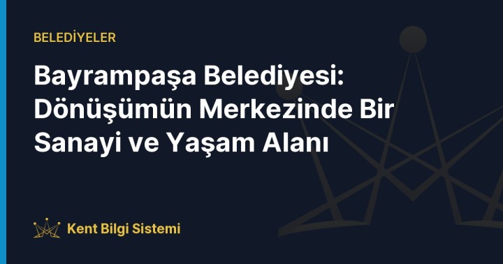 Bayrampaşa Belediyesi'nin en büyük projesi olan ve eski cezaevi alanında yükselen Kentsel Dönüşüm Projesi'nden bir görünüm.