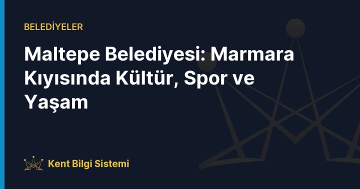 Maltepe Belediyesi'nin ve Anadolu Yakası'nın en önemli kültür sanat merkezlerinden biri olan Türkan Saylan Kültür Merkezi.