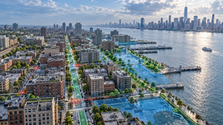 Hoboken, Trafik ve Sel Riskini CBS ile Birlikte Yönetiyor
