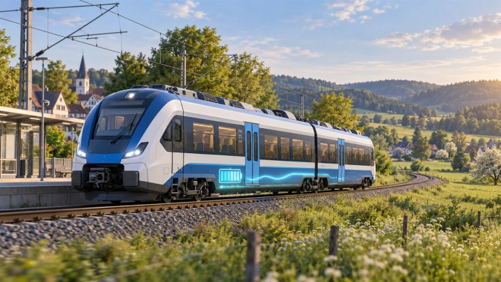 Siemens’in 61 Bataryalı Treni İçin Yeni Tasarım Tanıtıldı