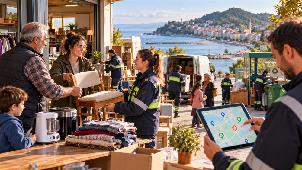 Bulancak’ın ‘Evdeki Değer’ Platformuna Akıllı Şehir Birinciliği