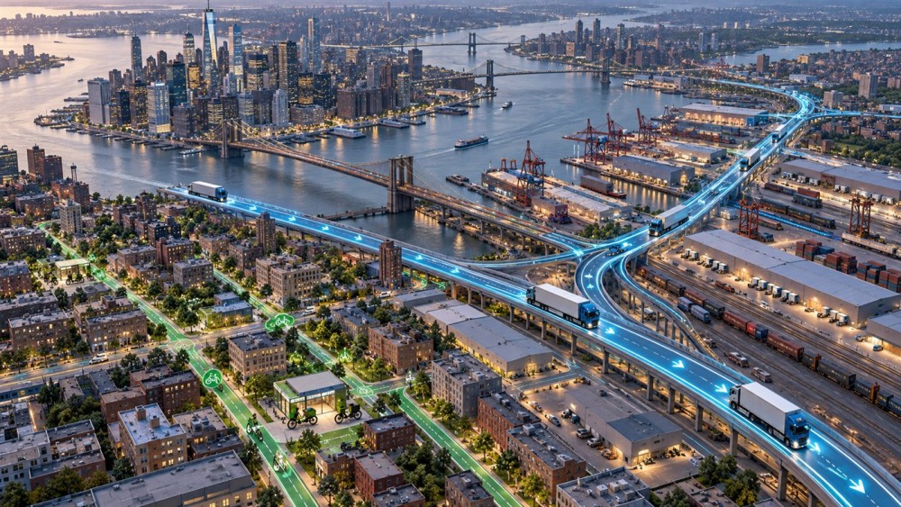 New York’un Yeni Kamyon Rotaları CBS Analizini Öne Çıkarıyor