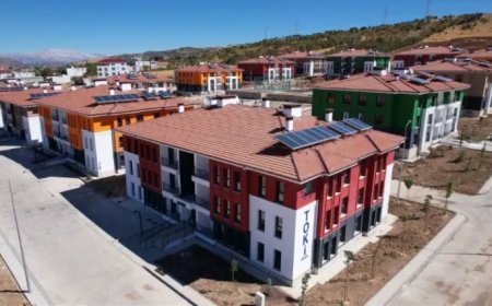 Adıyaman'da Kentsel Dönüşüm TOKİ Konutları Hak Sahiplerine Teslim Edildi