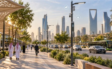 Riyad, IoT ile Şehir Hizmetlerini ve Kentsel Kararları Güçlendirecek
