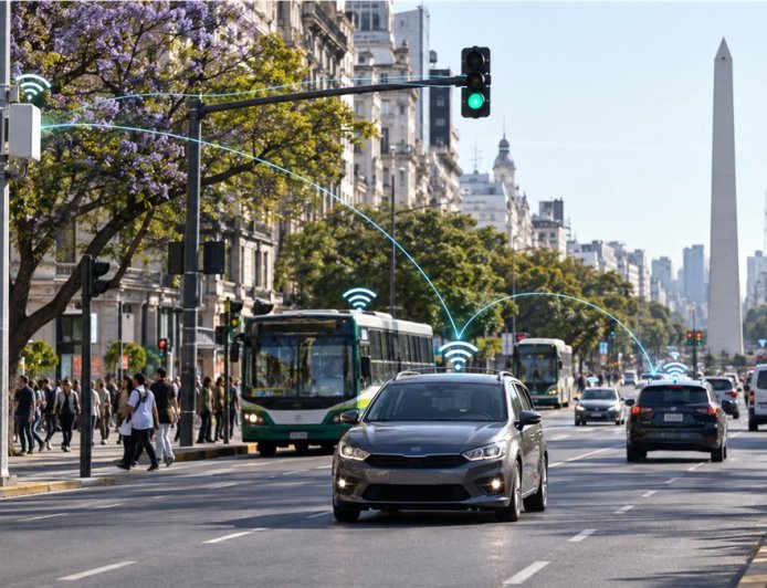 Kapsch, Buenos Aires Sokaklarında V2X Teknolojisini Test Ediyor