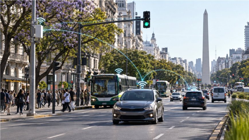 Kapsch, Buenos Aires Sokaklarında V2X Teknolojisini Test Ediyor