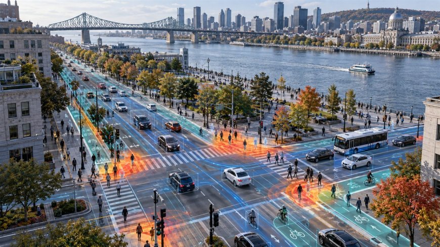 Montréal Trafiği GIS Tabanlı Dijital İkizle Test Ediyor